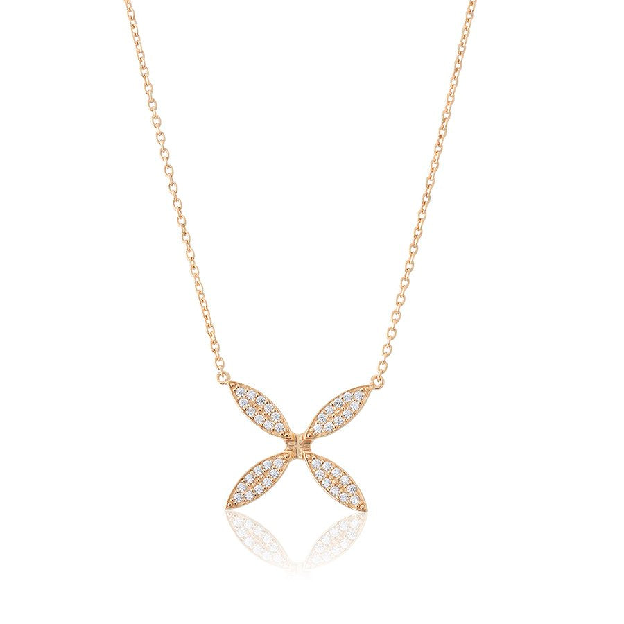 Halsband Sparkling Ellipse - Dahlströms Guld