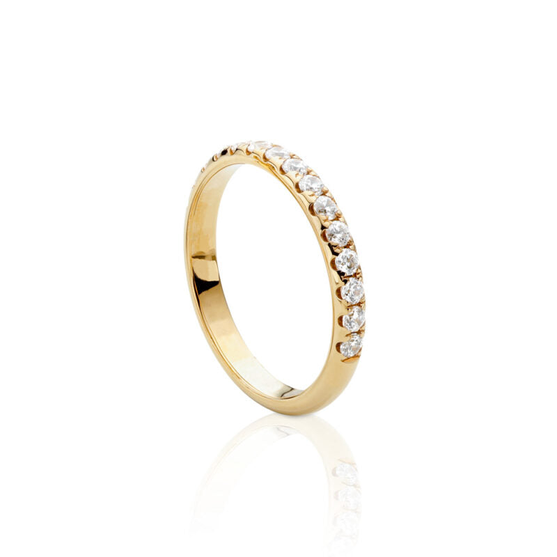 Adina18 2,7K 0,45ct Alliansring - Dahlströms Guld