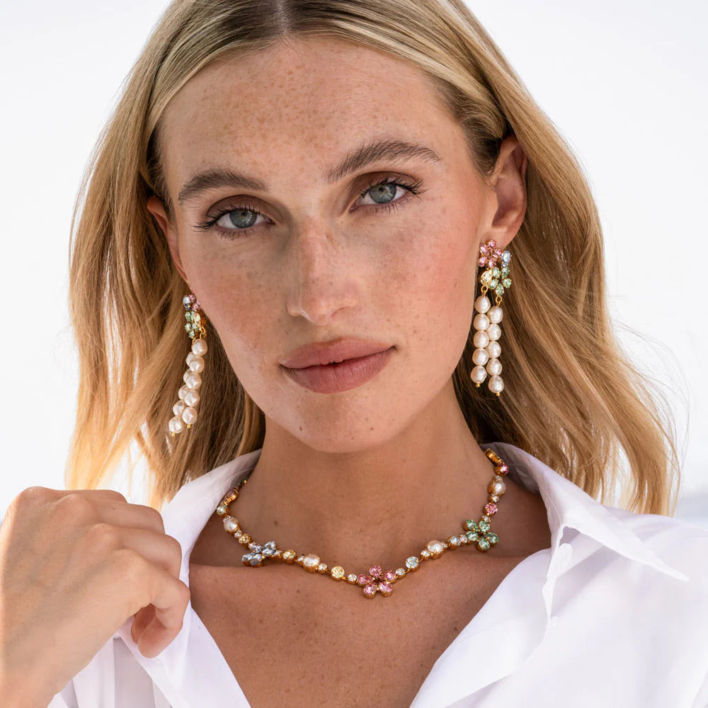 Halsband May Statement Gold Pastel Combo