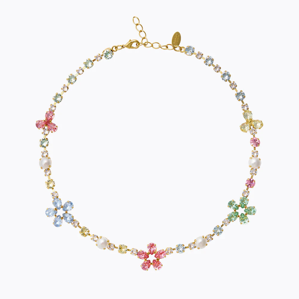 Halsband May Statement Gold Pastel Combo