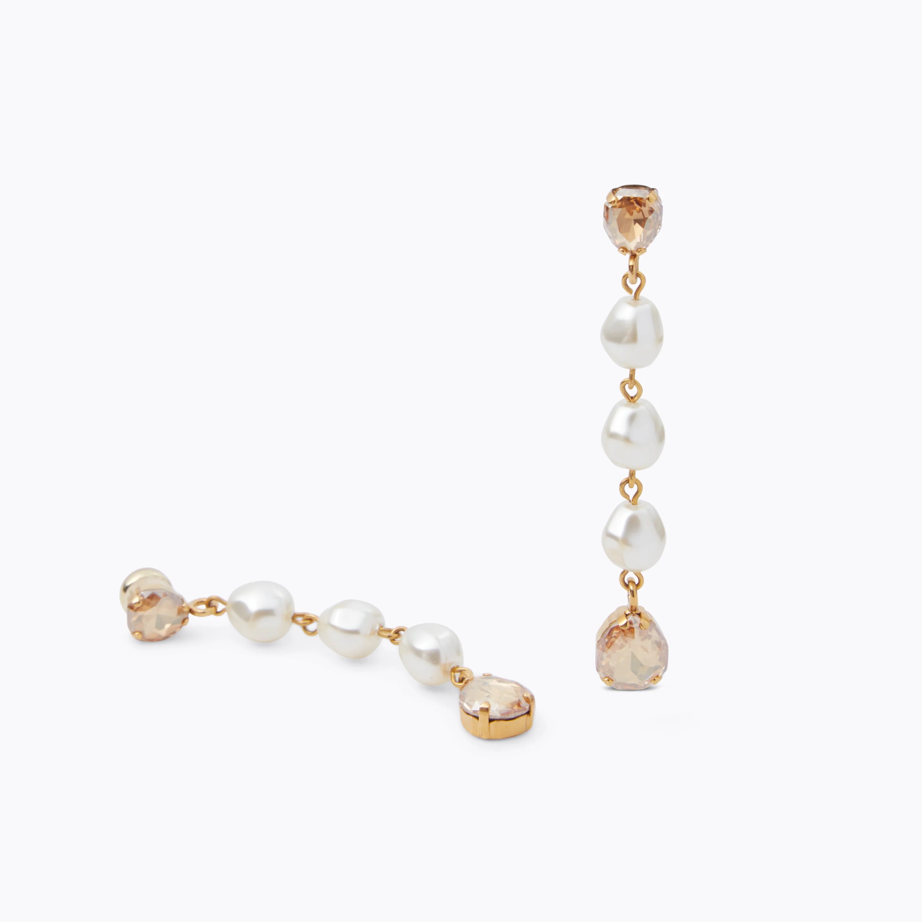 Örhängen Paloma Gold Pearl + Golden Shadow