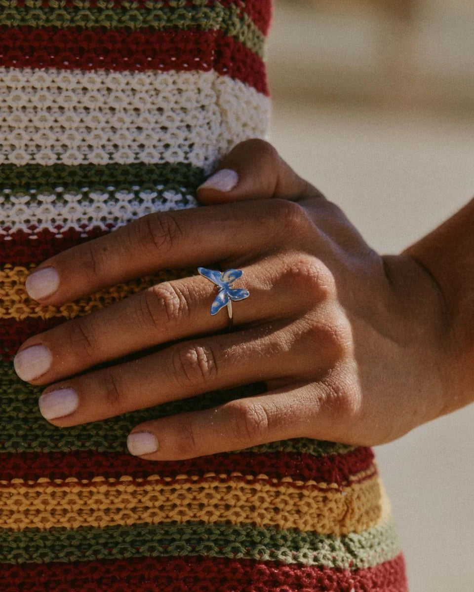 Ring Bytterfly Ring S Steel