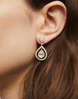 Örhängen med Cubic Zirconia S70666E - Dahlströms Guld