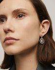 Örhängen med Cubic Zirconia S70666E - Dahlströms Guld