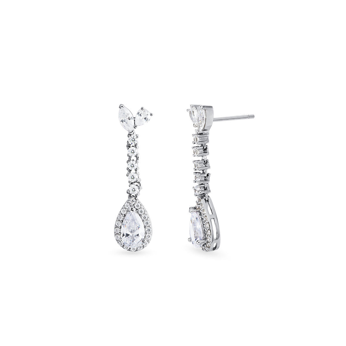Örhängen med Cubic Zirconia S60667E - Dahlströms Guld