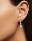 Örhängen med Cubic Zirconia S60667E - Dahlströms Guld