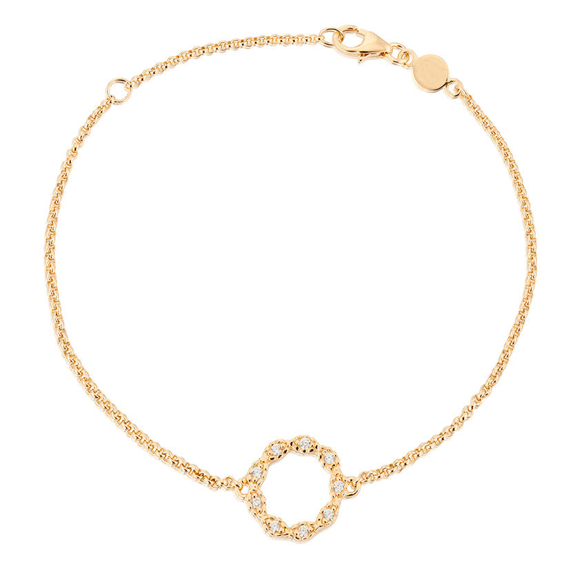 Armband Safe And Sound Gp34 - Dahlströms Guld