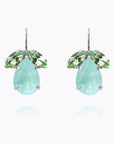 Örhängen Timo Rhodium Soft Mint Combo