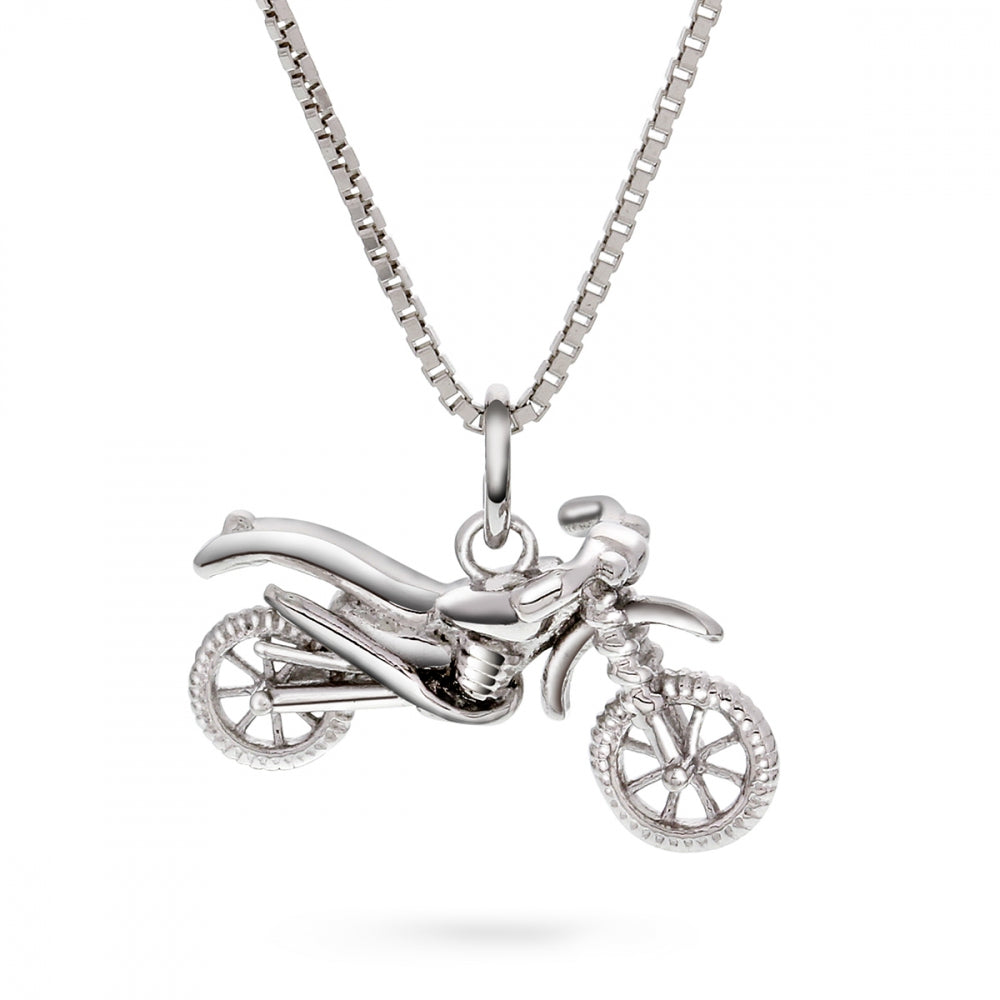 Halsband Silver Motorcykel 64049 - Dahlströms Guld