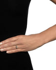 Ring Love Bead Silver Green Quartz - Dahlströms Guld