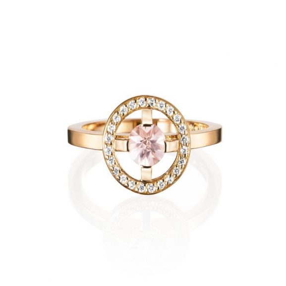Ring Pink & Stars - Dahlströms Guld