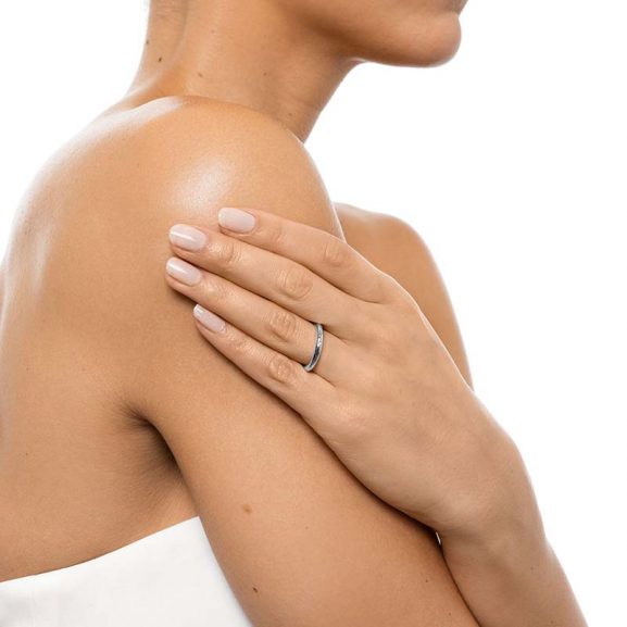 Ring One Love Thin Silver - Dahlströms Guld
