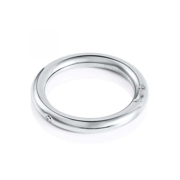 Ring One Love Thin Silver - Dahlströms Guld