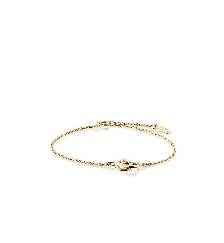Armband Mini Twosome Guld - Dahlströms Guld