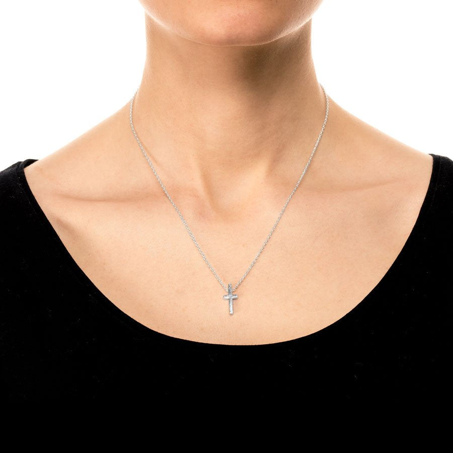 Halsband Cross Faith S115 - Dahlströms Guld