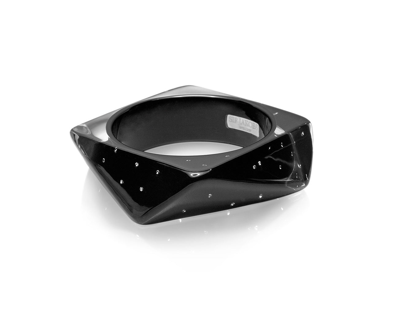 Armband Isola Black Sj Bs25 9 2 - Dahlströms Guld