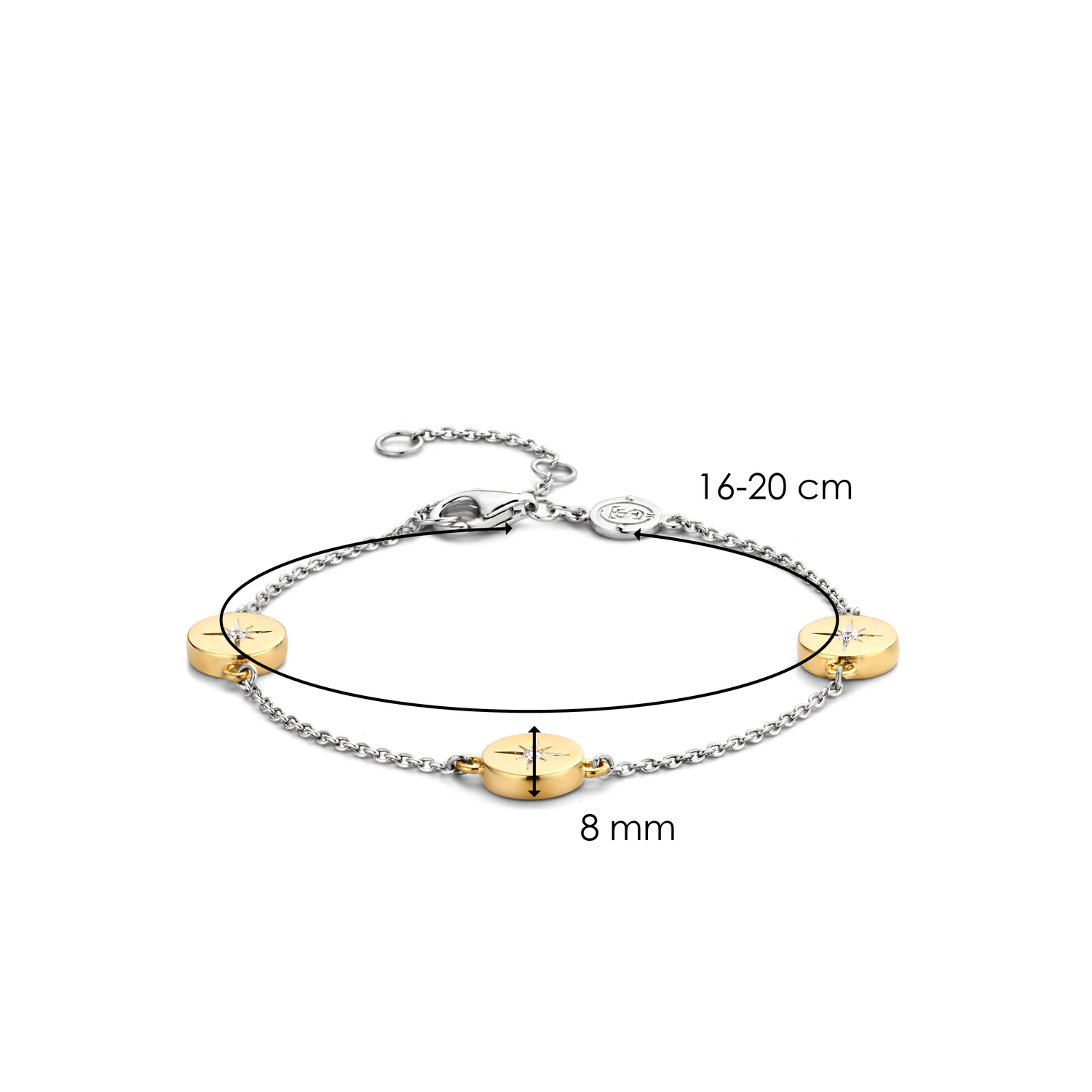 Armband Milano 2941Zy - Dahlströms Guld