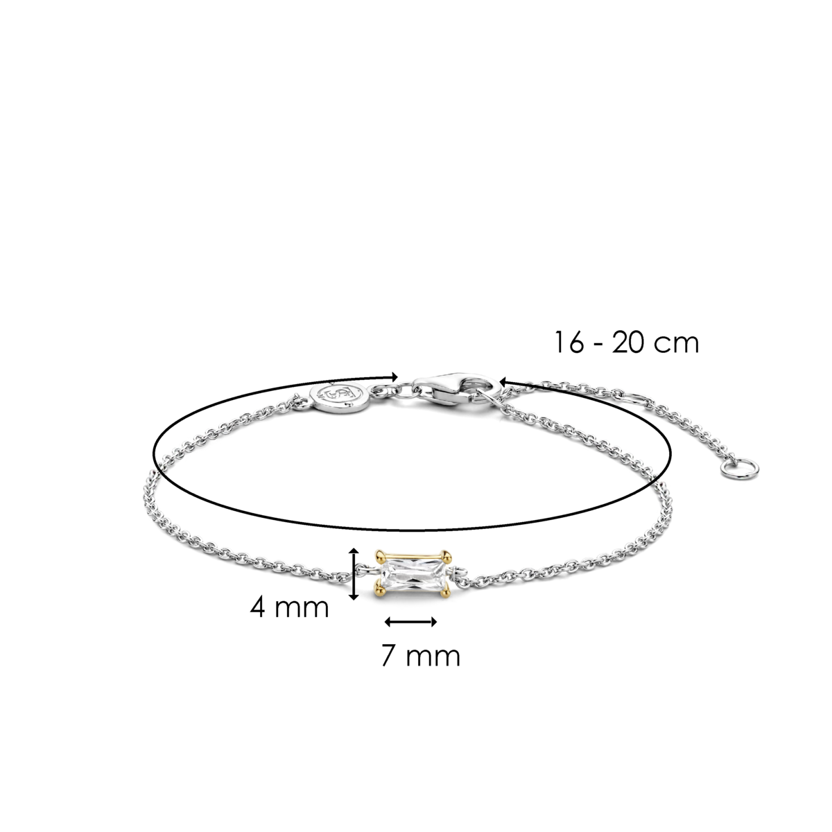 Armband Milano 2973Zy - Dahlströms Guld