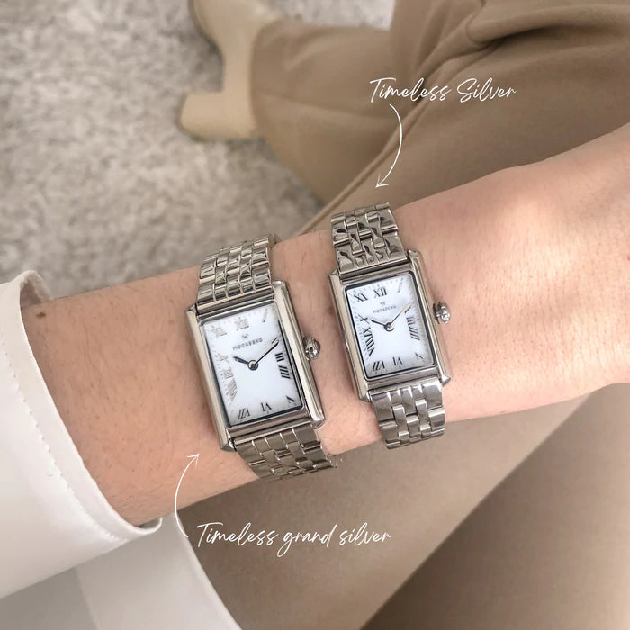 Klocka Timeless Grand Silver Mo312 - Dahlströms Guld