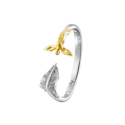 Ring Fjäder & Ängel - Dahlströms Guld