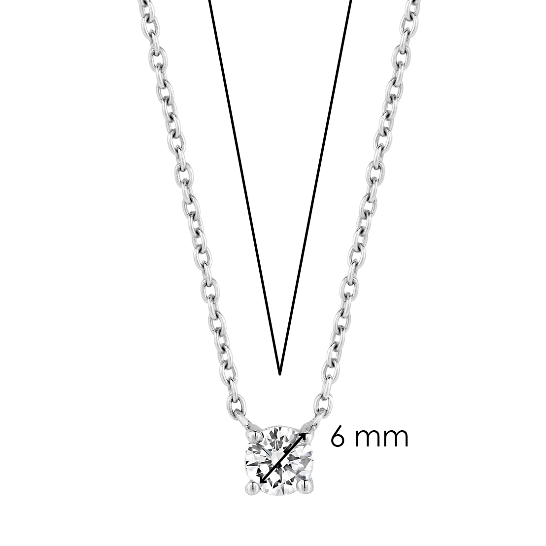 Halsband 3894Zi 42 - Dahlströms Guld