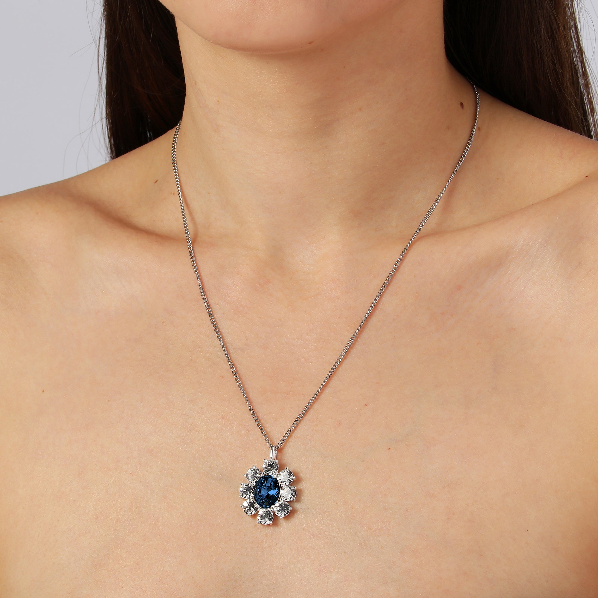 Halsband Claudia Ss Blue - Dahlströms Guld