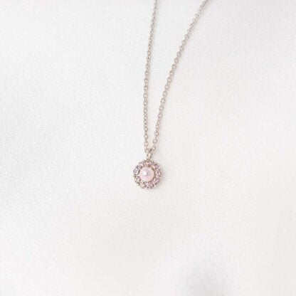 Halsband Petite Miss Sofia Pearl Rosalie (Silver) 40763 - Dahlströms Guld