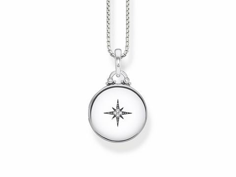 Halsband Locket D_Ke0036 356 14 L45V - Dahlströms Guld