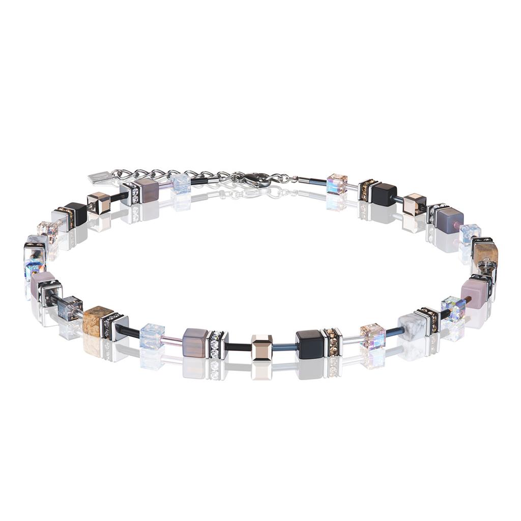 Halsband Geocube® Crystals & Gemstones Multicolour Nature (490510 1523) - Dahlströms Guld