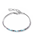 Armband Pendant Curvy Triangle Aqua (503230 2000) - Dahlströms Guld
