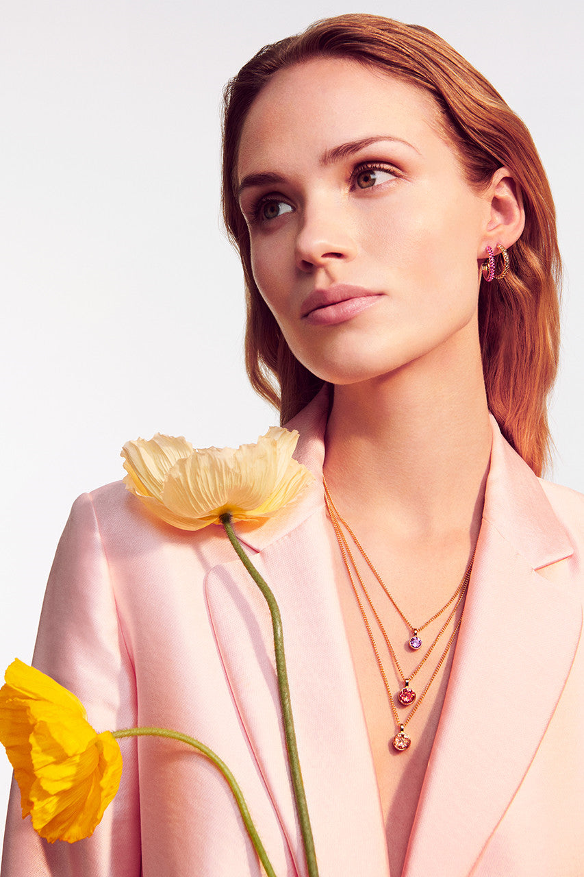 Halsband Jemma Sgviolet 361012 - Dahlströms Guld