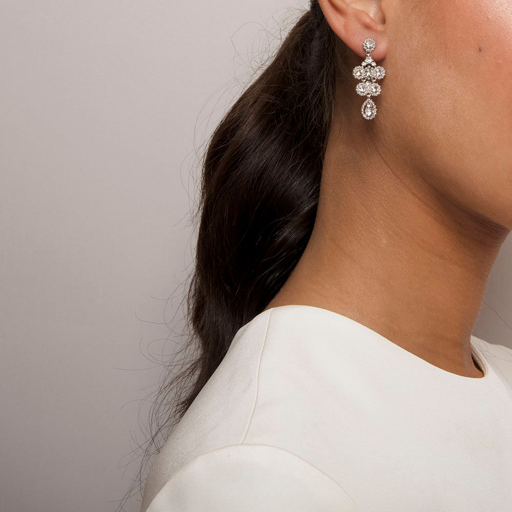 Örhängen Petite Kate Crystal 62233 - Dahlströms Guld