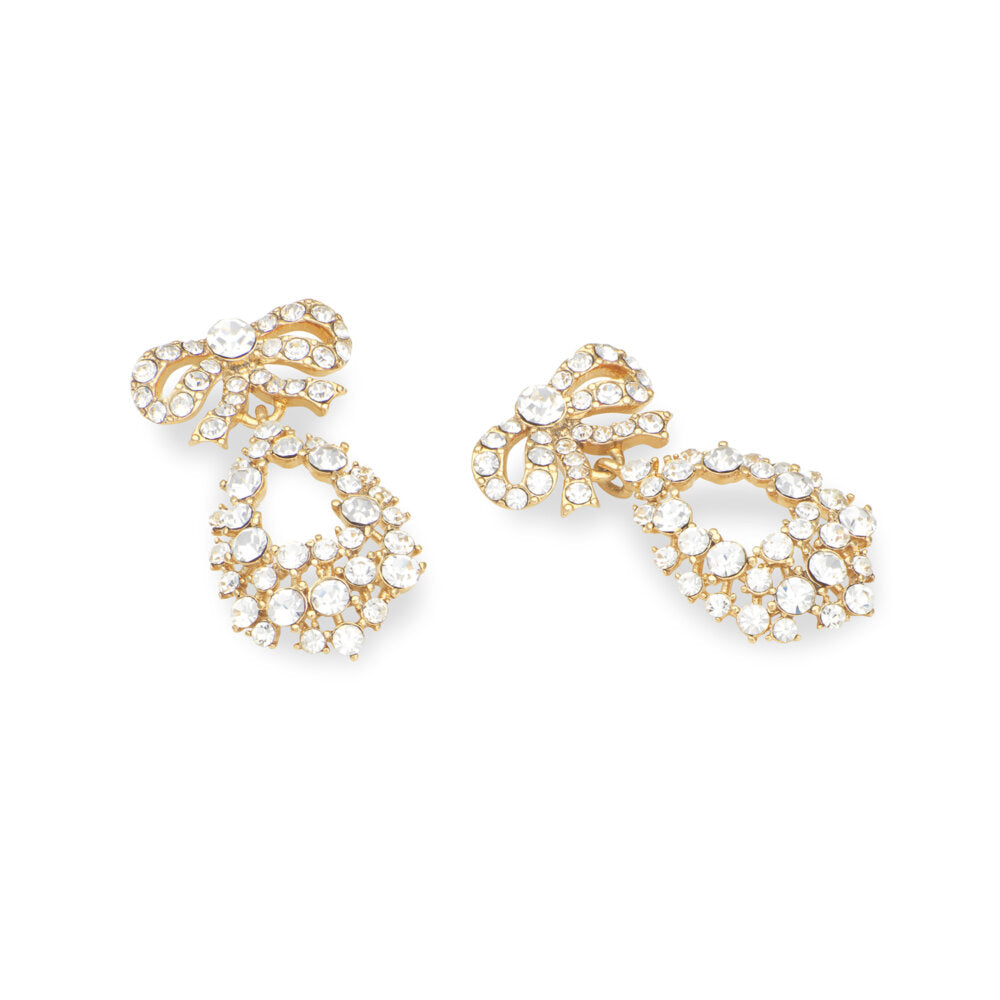 Petite Alice Örhängen Bowcrystal (Gold) 63023