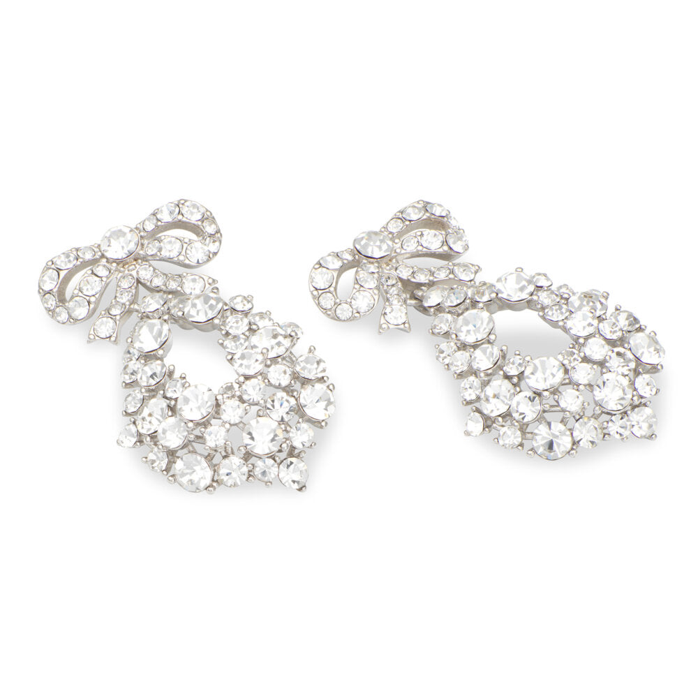 Alice Bow Örhängen Crystal (Silver) 63061