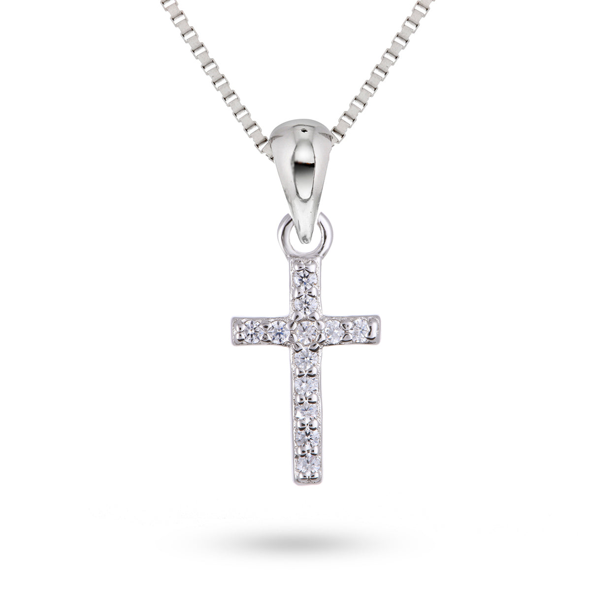 Halsband Kors Med Små Stenar 64087