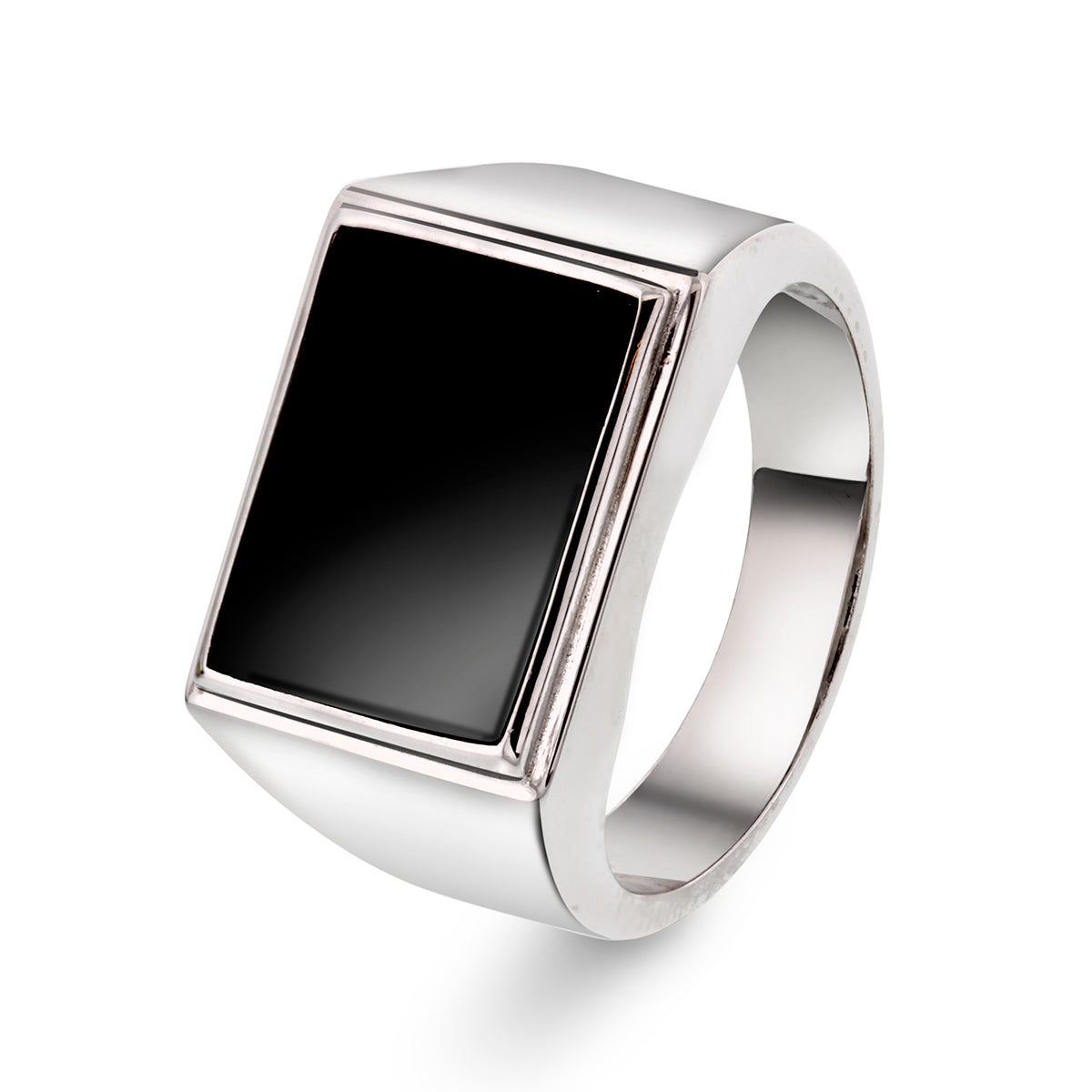 Ring Med Svart Onyx 64513-60/62