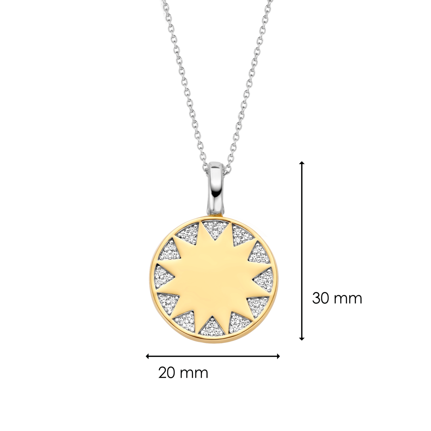 Halsband Hänge 6796Zy - Dahlströms Guld