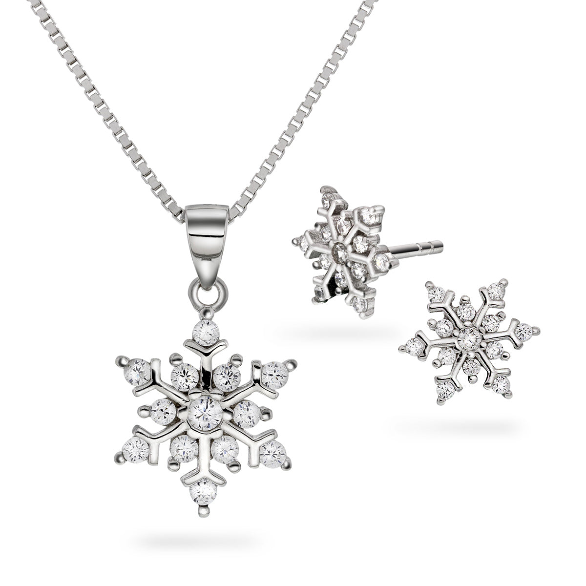 Set Med Örhängen Och Halsband 69525