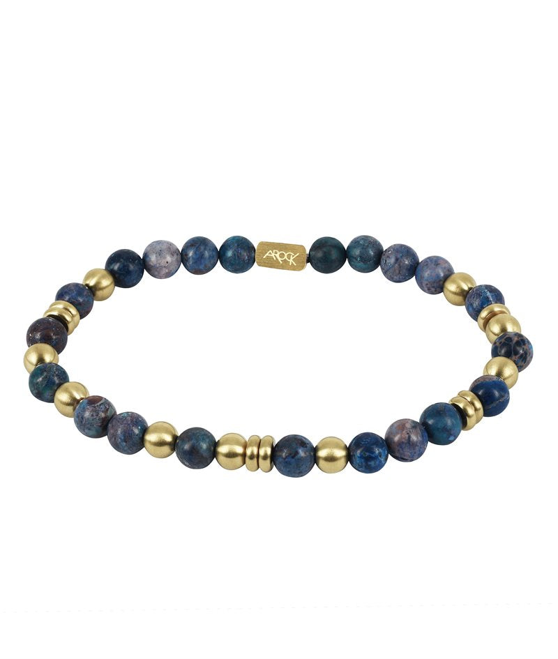 Armband Eddie Navy/Guld - Dahlströms Guld