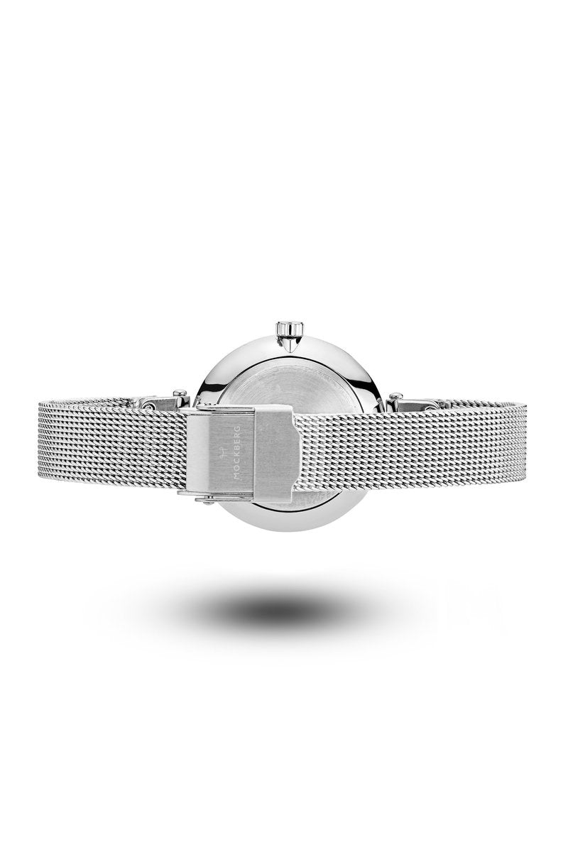 Klocka Elise Petite Noir Silver 28Mm Mo404 - Dahlströms Guld