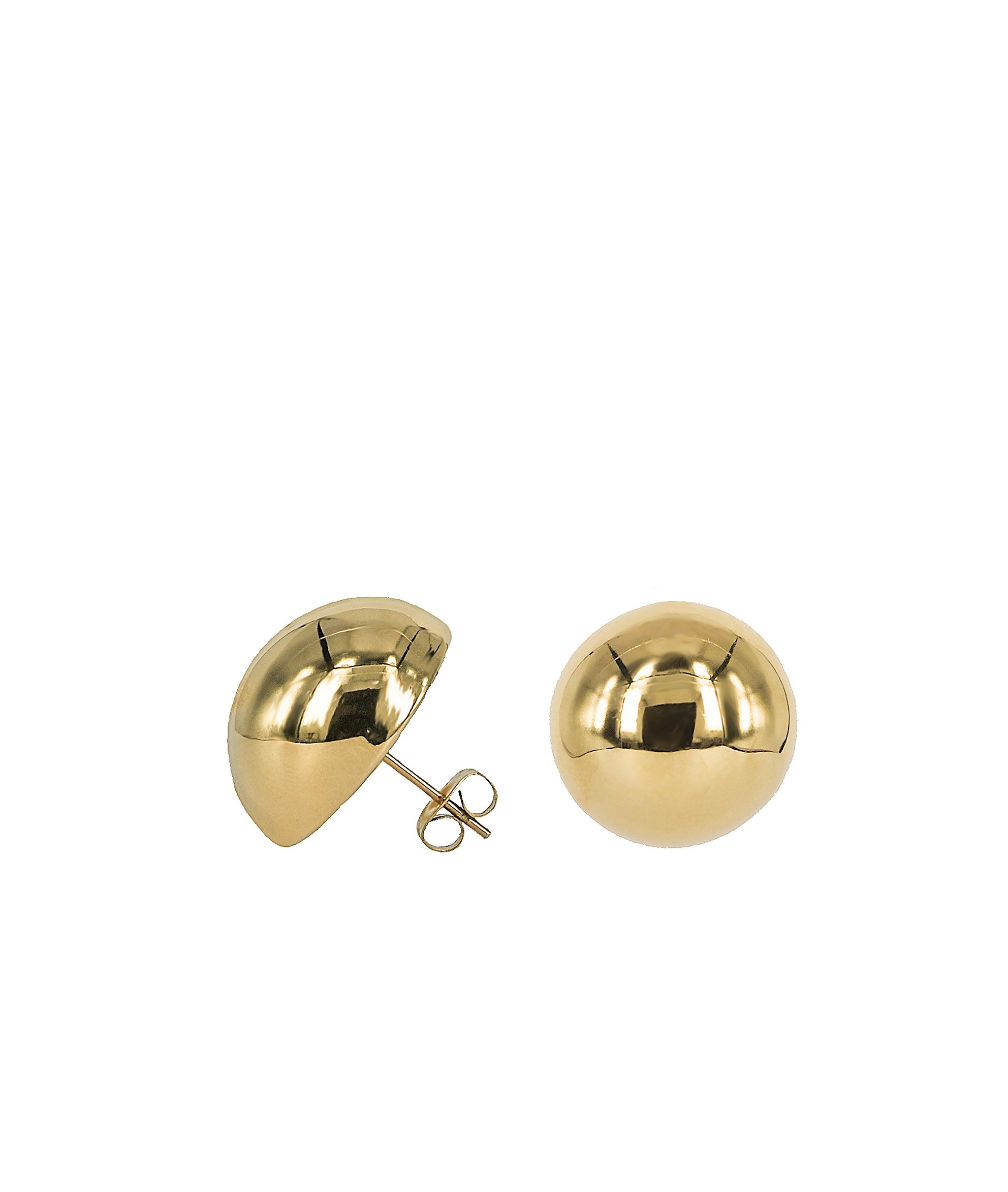 Örhängen Essie Stud Guld 20 mm - Dahlströms Guld