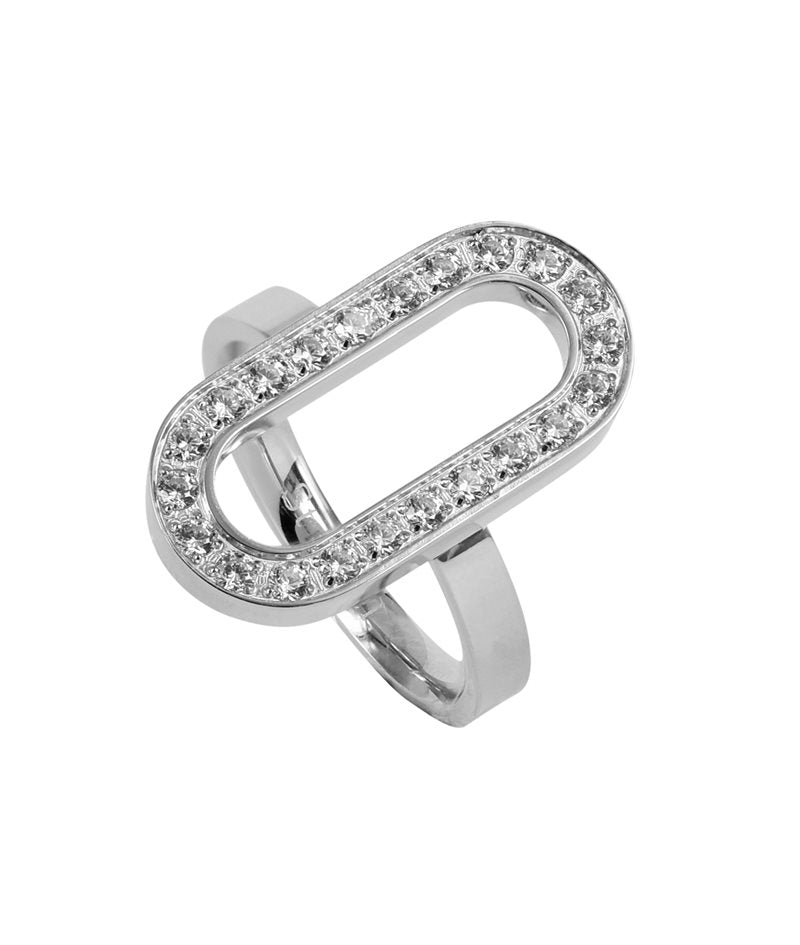Ring Excellent Open Stål - Dahlströms Guld