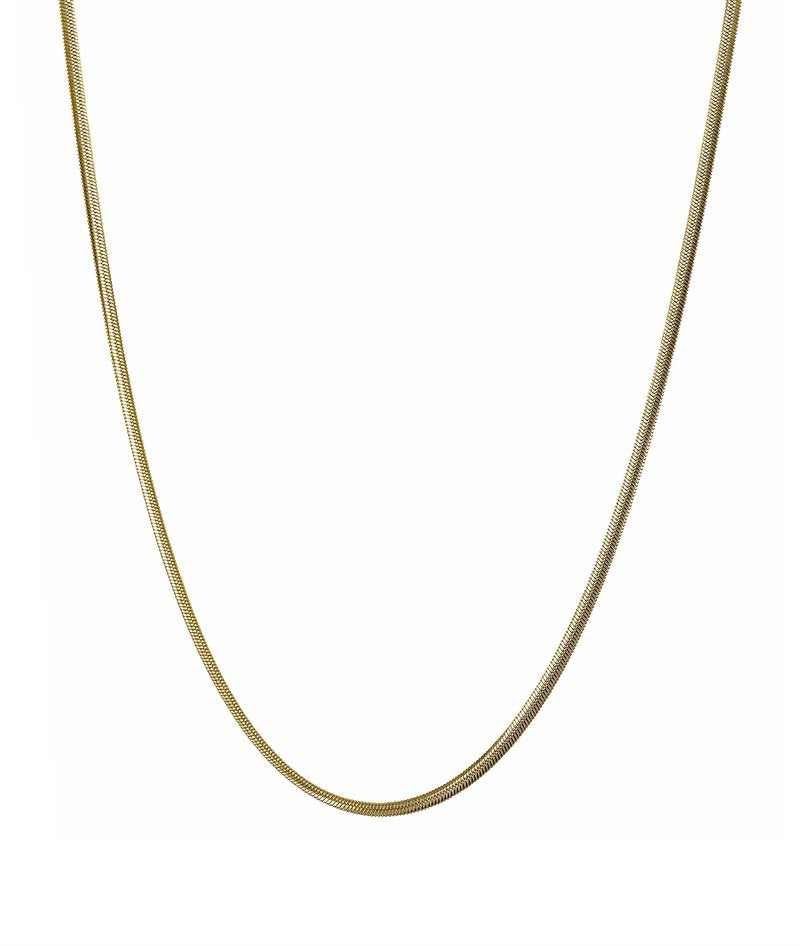 Fiona 3mm Halsband Guld