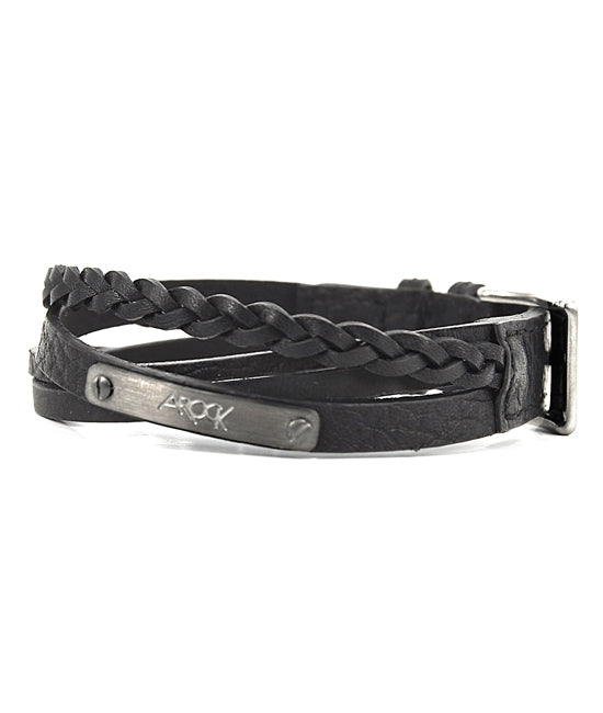Armband Icon Br Black/Steel - Dahlströms Guld