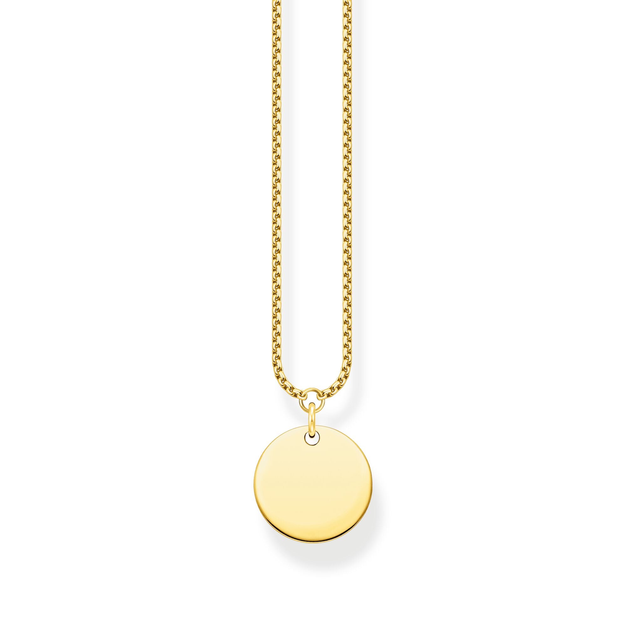 Halsband Bricka Guld Ke1958 413 39 - Dahlströms Guld