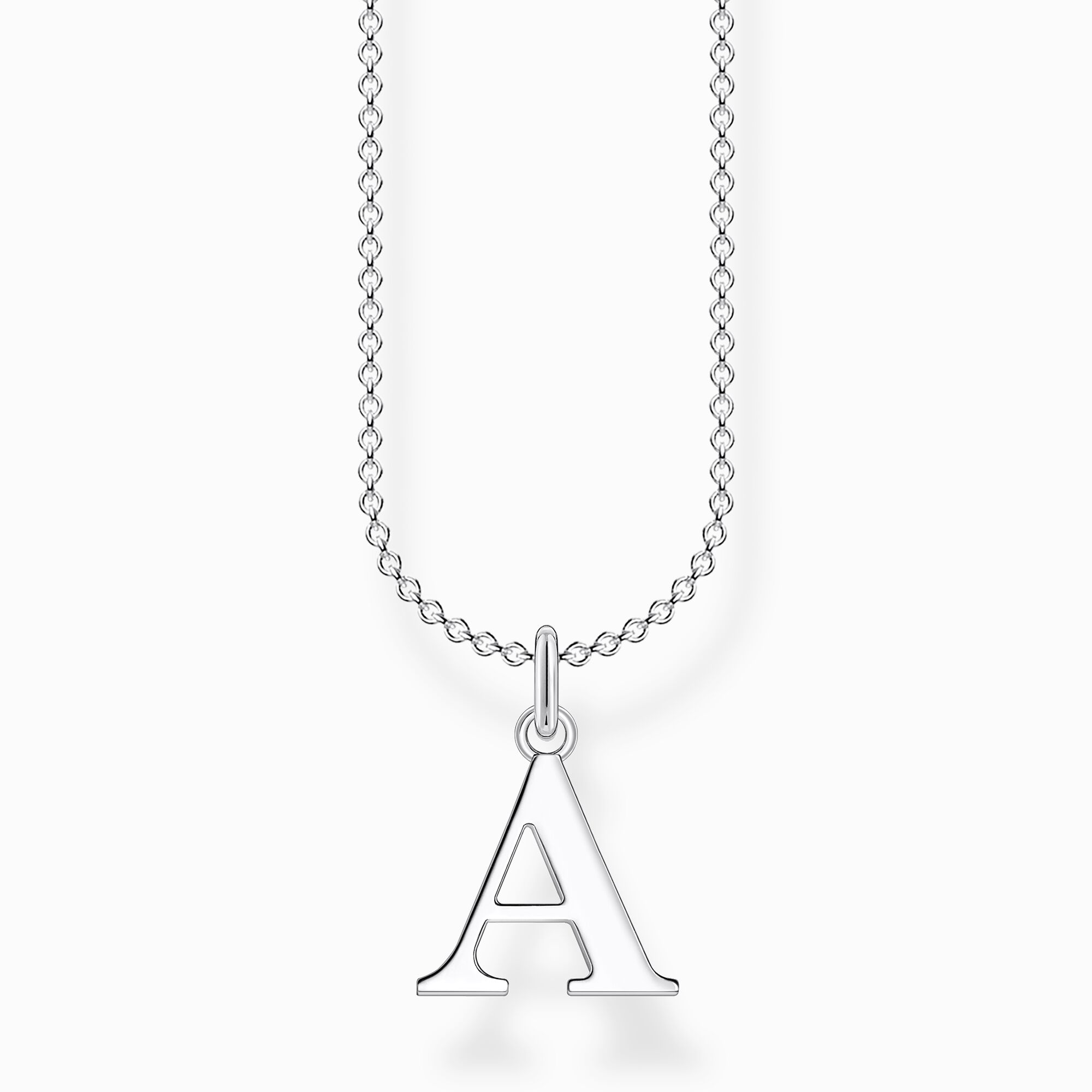 Halsband Bokstaven A Silver Ke2010-001-21 - Dahlströms Guld