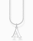 Halsband Bokstaven A Silver Ke2010-001-21 - Dahlströms Guld