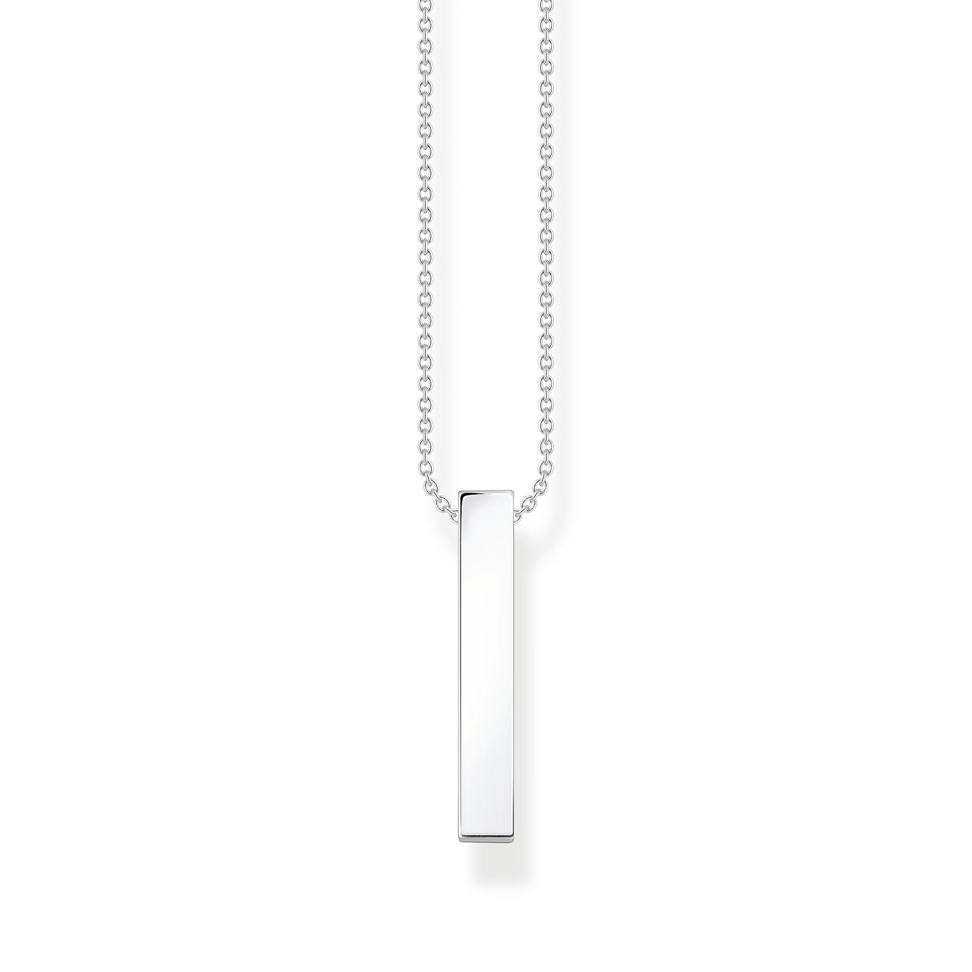 Halsband Vita Stenar Silver Ke2113 051 14 - Dahlströms Guld