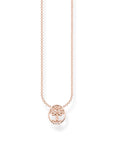 Halsband Tree Of Love Vita Stenar Roséke2126 416 14 - Dahlströms Guld