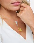 Halsband Nyckel Silver Ke2129 001 21 - Dahlströms Guld